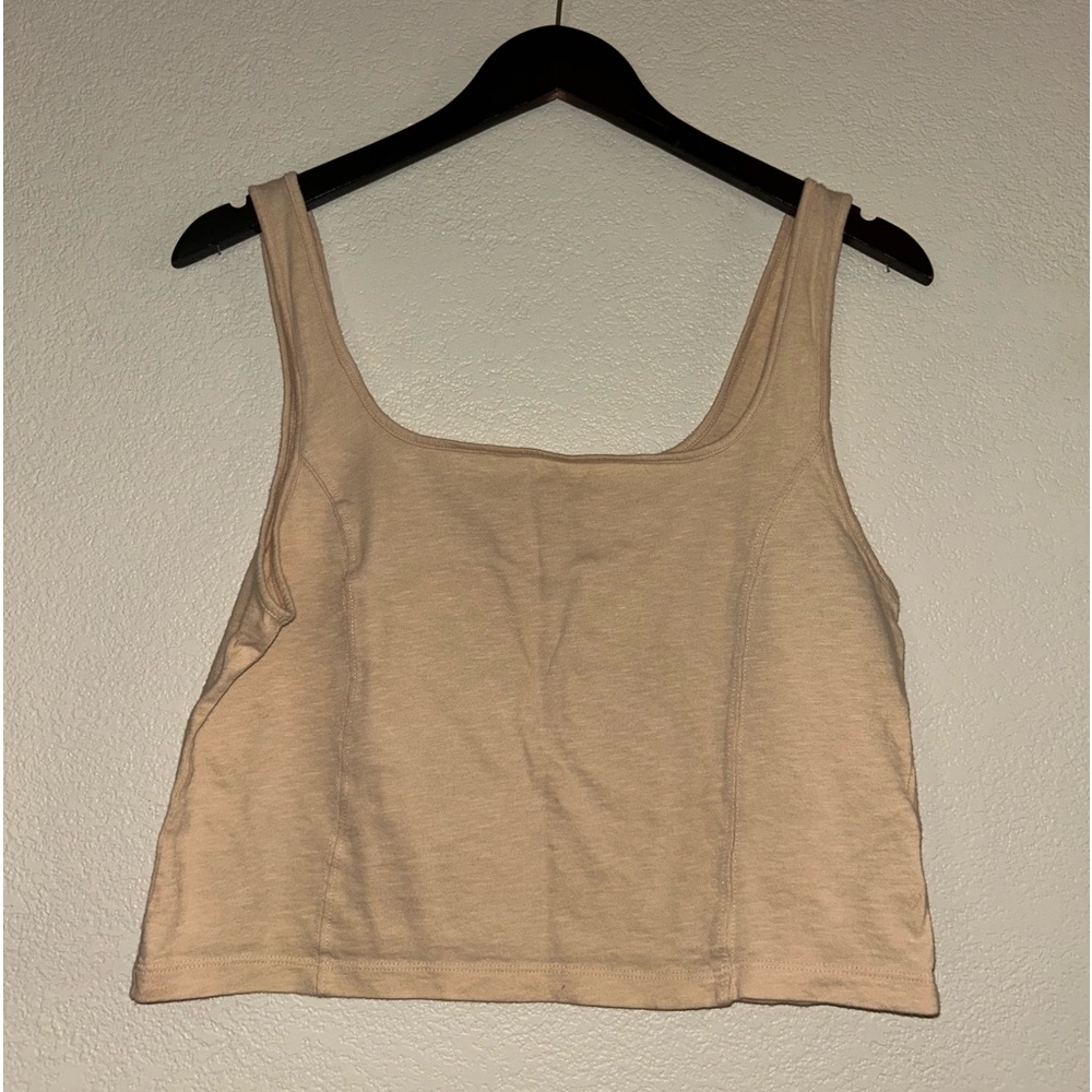 Cropped tank top